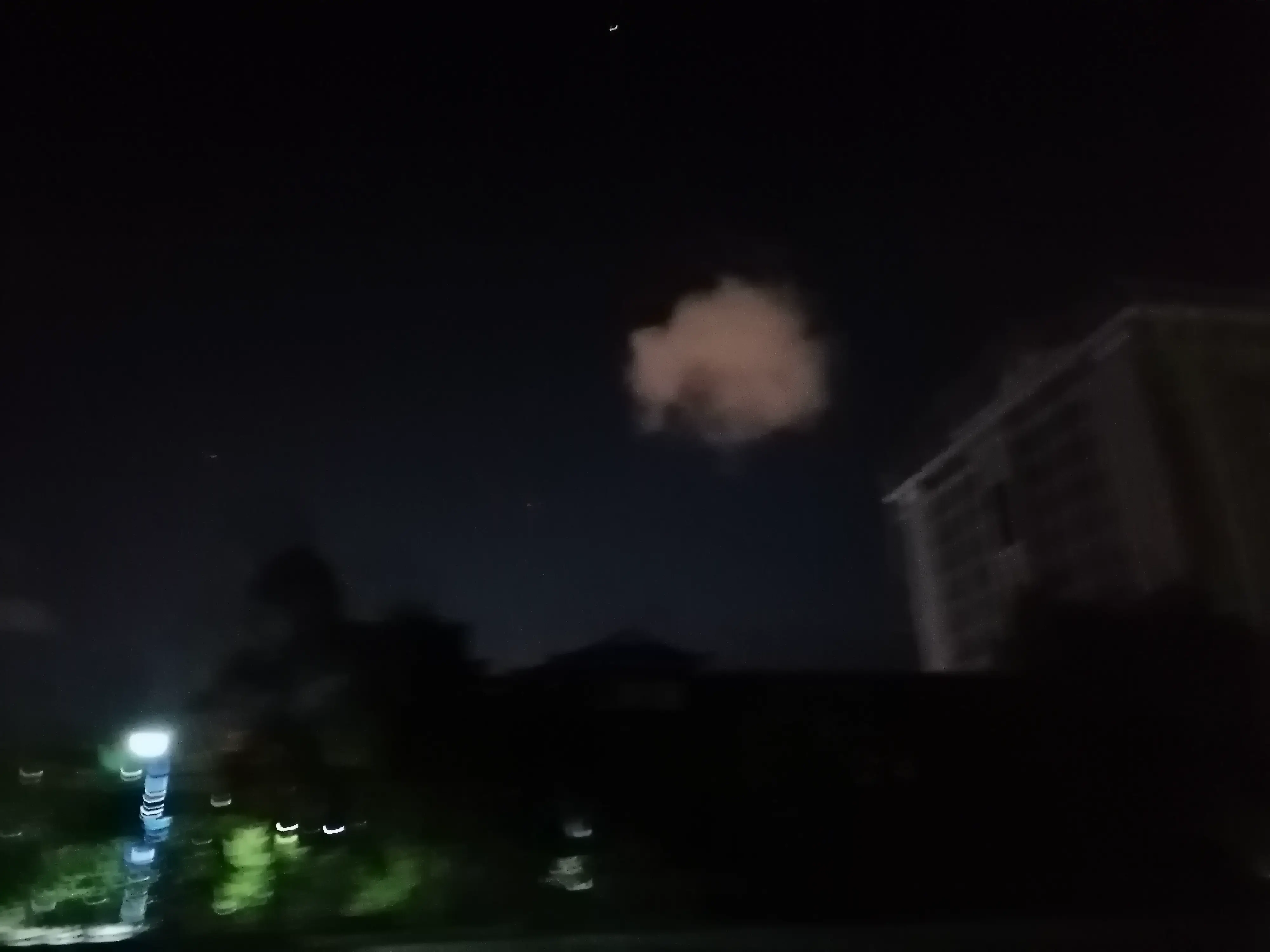 夜晚和星空
